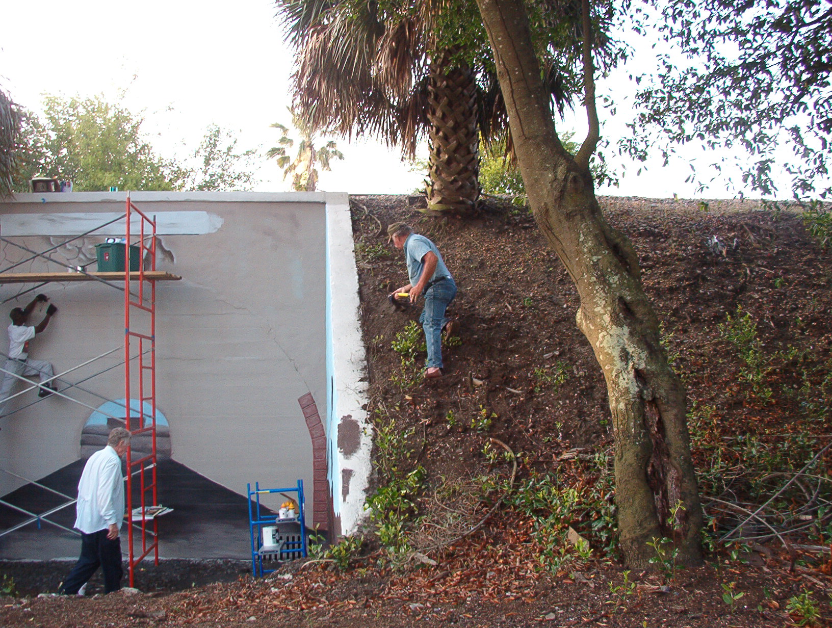 Waycross Overpass Mural